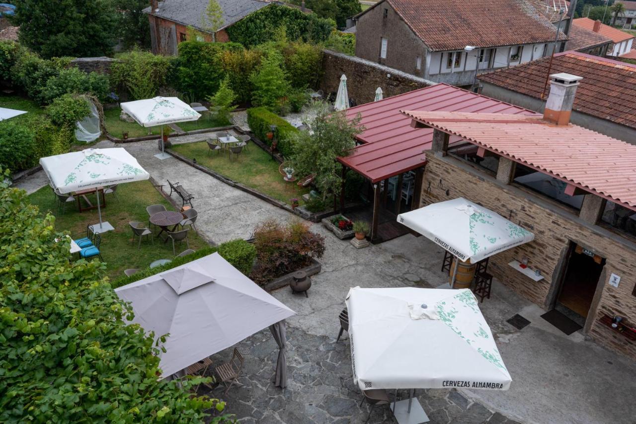 Pensjonat Santaia En Casal De Calma Pedrouzo Zewnętrze zdjęcie