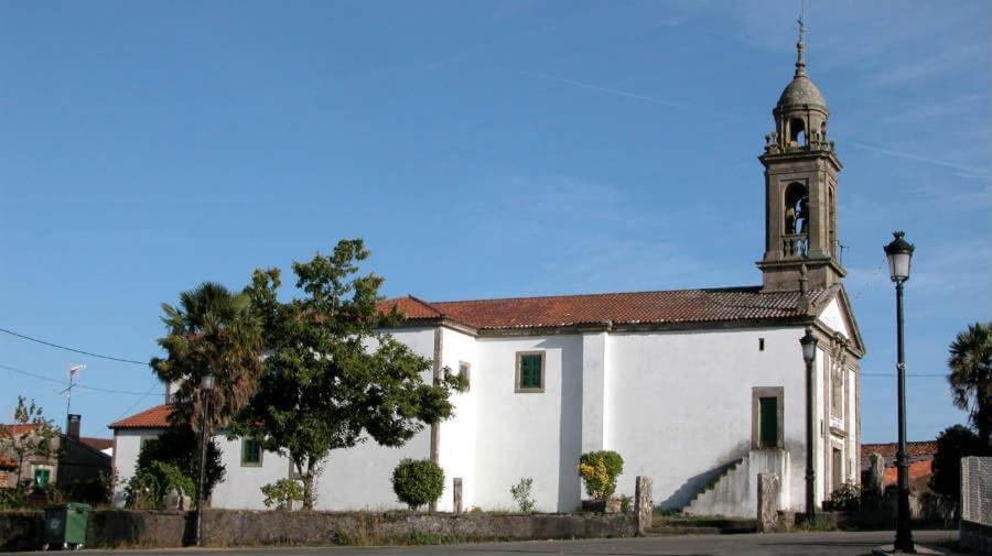 Pensjonat Santaia En Casal De Calma Pedrouzo Zewnętrze zdjęcie